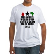 Imagine you have the powekr to alter the thinking of the entire human race...Because, You Do!!! This conversation piece is invoking a shift in awareness, perception and power worldwide. Get your melanin value t-shirt now for only $22.99 at http://www.cafepress.com/keyamsha